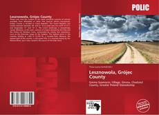 Bookcover of Lesznowola, Grójec County