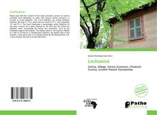 Bookcover of Lechanice