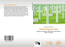 Capa do livro de Serbo-Bulgarian War 