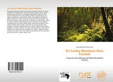 Capa do livro de Sri Lanka Montane Rain Forests 