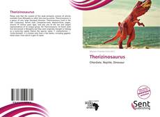 Capa do livro de Therizinosaurus 