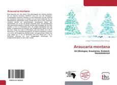 Capa do livro de Araucaria montana 