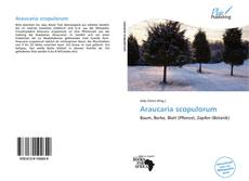 Araucaria scopulorum kitap kapağı