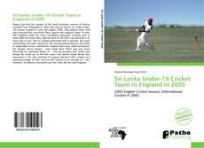 Copertina di Sri Lanka Under-19 Cricket Team in England in 2005