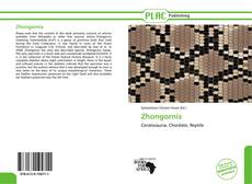 Capa do livro de Zhongornis 