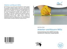 Portada del libro de Arbeiter-und-Bauern-Miliz