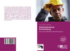 Capa do livro de Arbeiterkolonie Kronenberg 