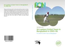 Buchcover von Sri Lankan Cricket Team in Bangladesh in 2005–06