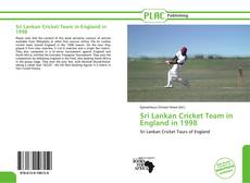 Portada del libro de Sri Lankan Cricket Team in England in 1998