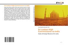 Portada del libro de Sri Lankan High Commissioner to India