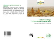 Portada del libro de Sri Lankan High Commissioner to Pakistan