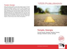 Capa do livro de Temple, Georgia 