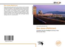 Ron Jones (Politician) kitap kapağı