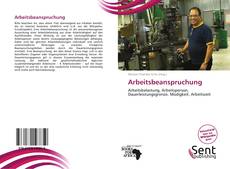 Couverture de Arbeitsbeanspruchung