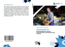 Buchcover von Arbeitsbühne