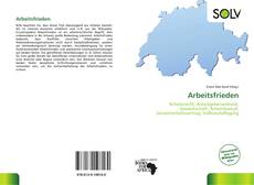 Bookcover of Arbeitsfrieden