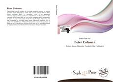 Bookcover of Peter Coleman