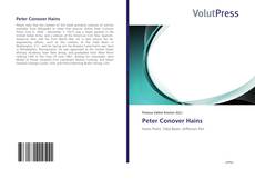 Peter Conover Hains kitap kapağı