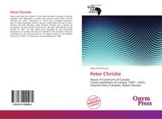 Portada del libro de Peter Christie