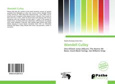 Wendell Culley kitap kapağı