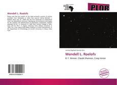 Couverture de Wendell L. Roelofs