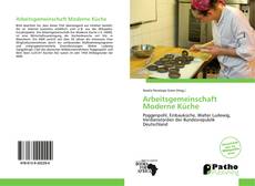 Arbeitsgemeinschaft Moderne Küche kitap kapağı