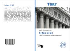 Capa do livro de Srđan Cvijić 