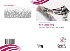 Capa do livro de Ron Greenberg 