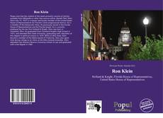 Couverture de Ron Klein