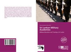 Capa do livro de Sri Lankan Military Academies 