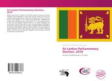 Bookcover of Sri Lankan Parliamentary Election, 2010