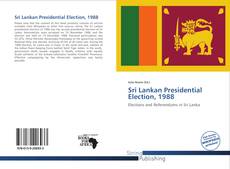 Sri Lankan Presidential Election, 1988的封面