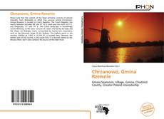 Capa do livro de Chrzanowo, Gmina Rzewnie 