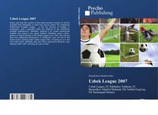 Bookcover of Uzbek League 2007