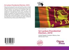 Buchcover von Sri Lankan Presidential Election, 2010