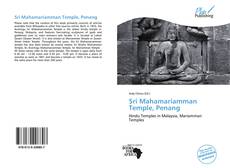 Bookcover of Sri Mahamariamman Temple, Penang