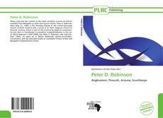 Peter D. Robinson kitap kapağı