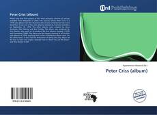 Copertina di Peter Criss (album)