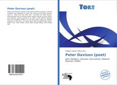 Capa do livro de Peter Davison (poet) 