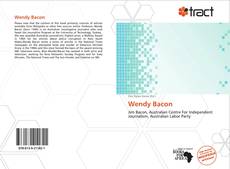 Portada del libro de Wendy Bacon