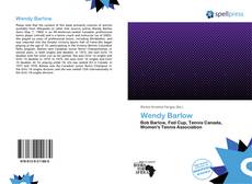 Bookcover of Wendy Barlow