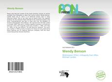 Bookcover of Wendy Benson