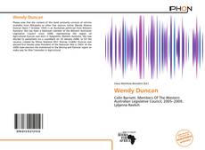 Wendy Duncan kitap kapağı