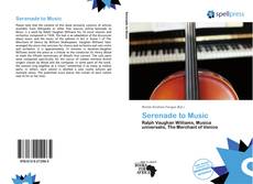 Bookcover of Serenade to Music