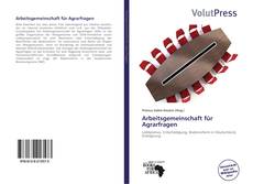 Buchcover von Arbeitsgemeinschaft für Agrarfragen