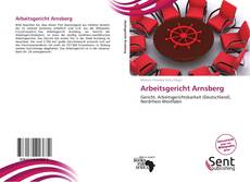 Buchcover von Arbeitsgericht Arnsberg