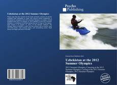 Buchcover von Uzbekistan at the 2012 Summer Olympics