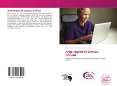 Buchcover von Arbeitsgericht Dessau-Roßlau