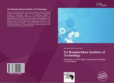 Bookcover of Sri Ramakrishna Institute of Technology