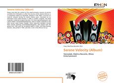 Capa do livro de Serene Velocity (Album) 